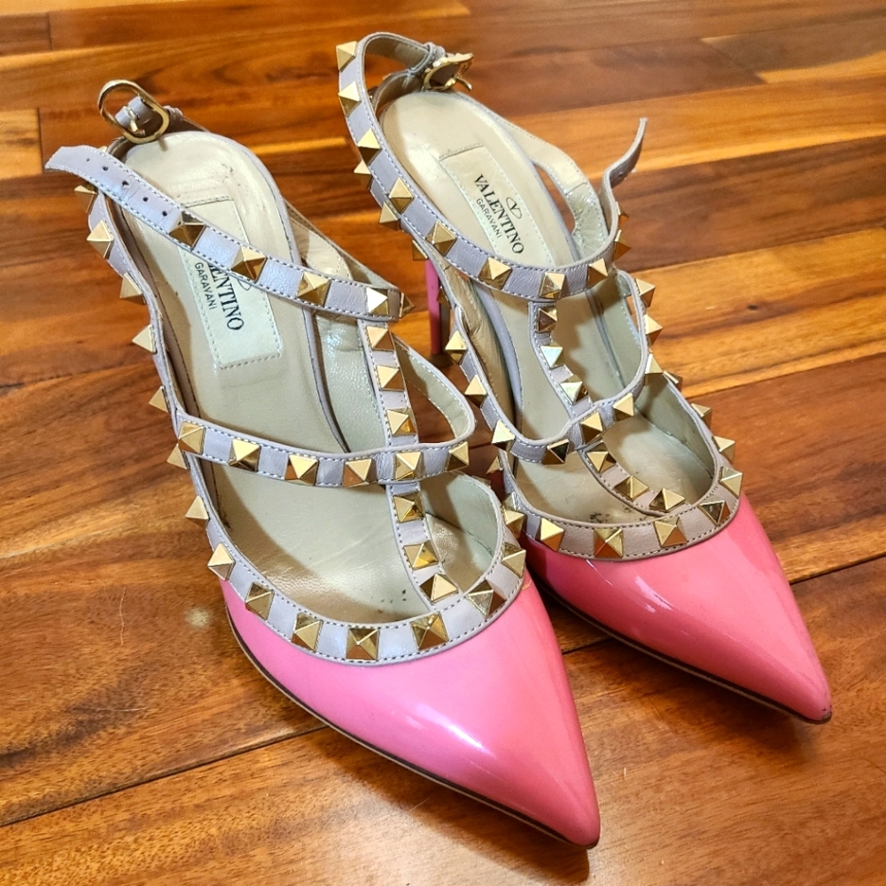 Valentino Rockstuds Pink Authentic